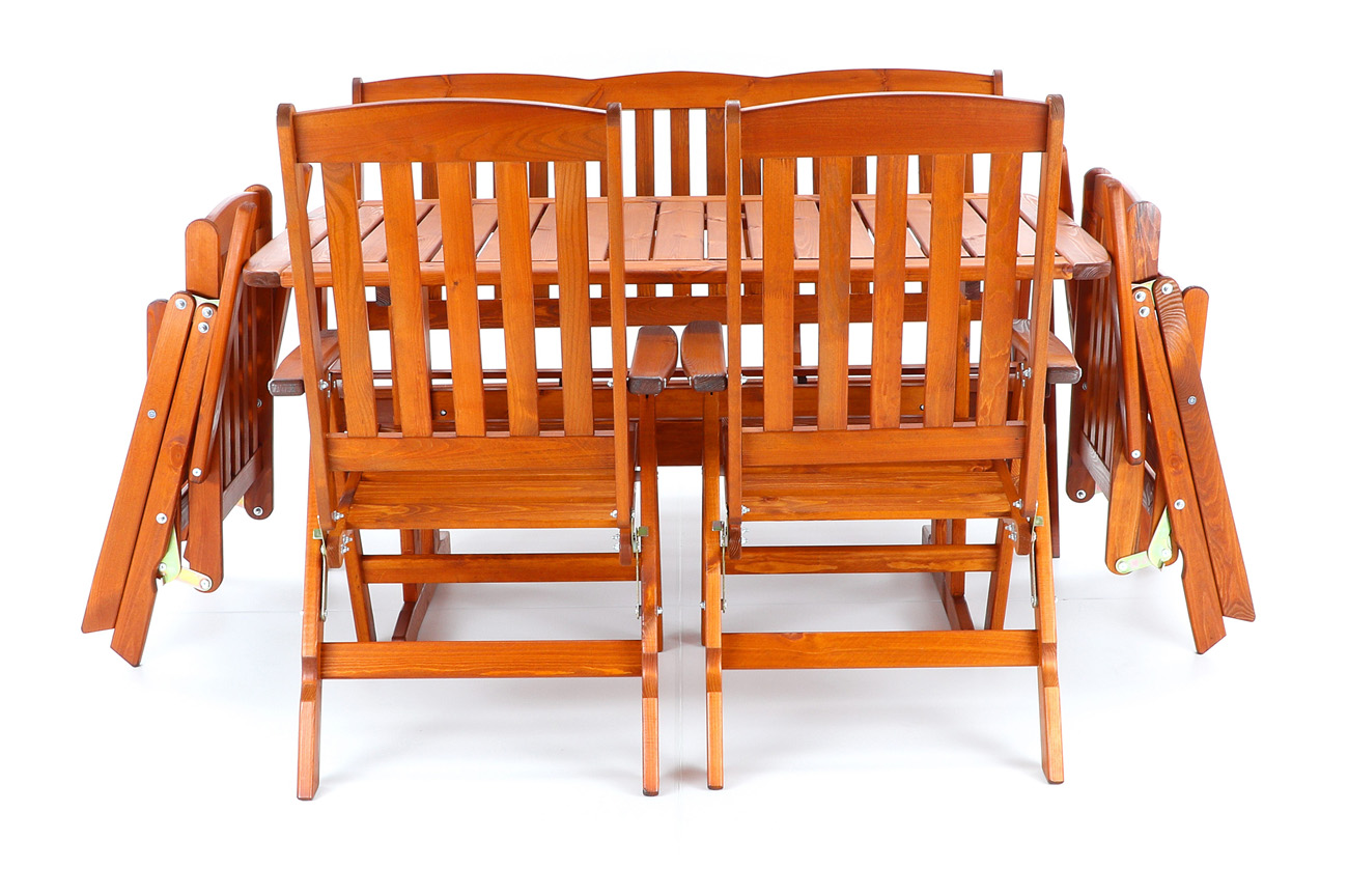 Stolová sestava VeGA OSCAR DeLuxe SET 7 V-garden