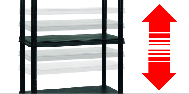 Regál PLUS 80/5 Keter