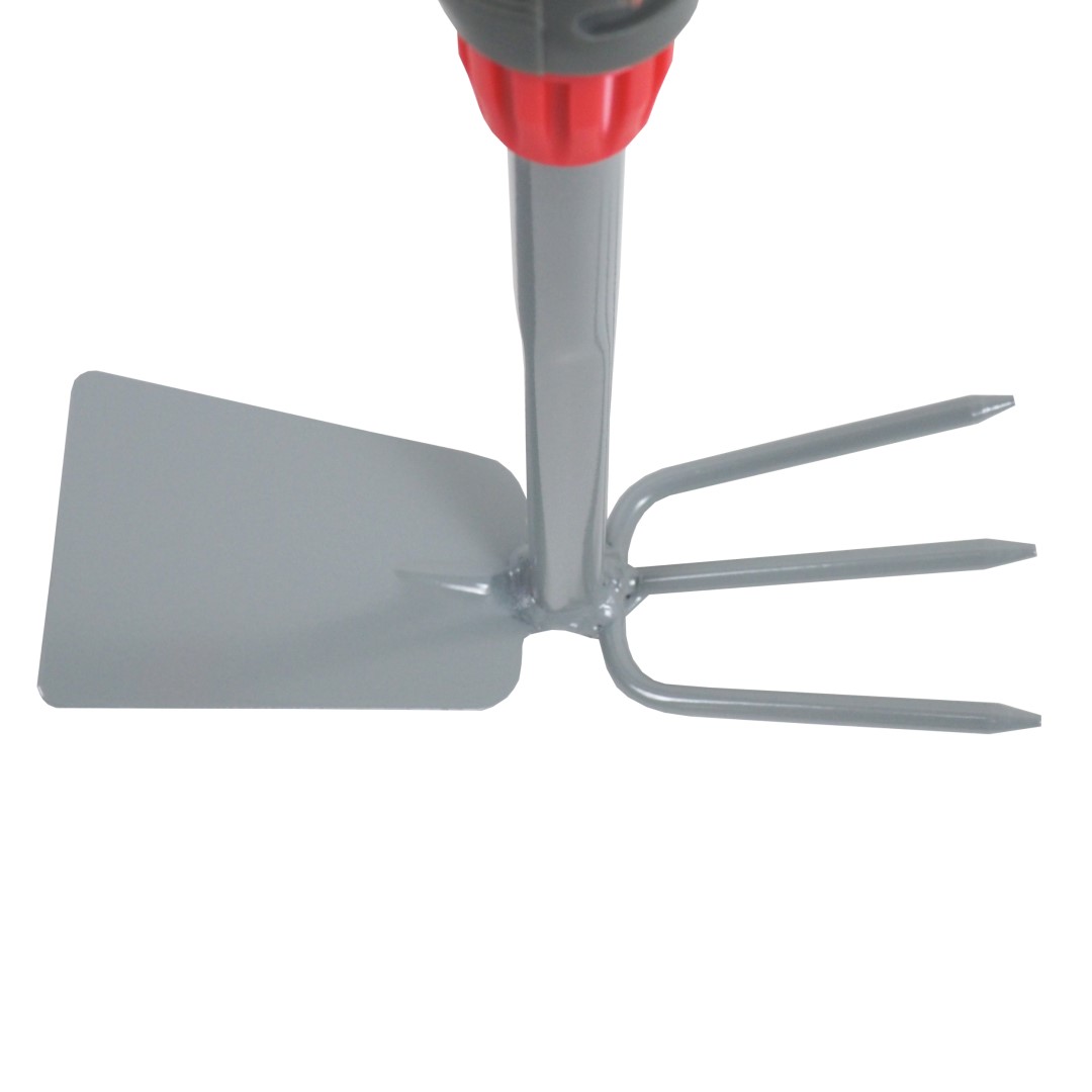 TOPTRADE motyčka plochá - trojzub, PP rukojeť, délka 29 cm