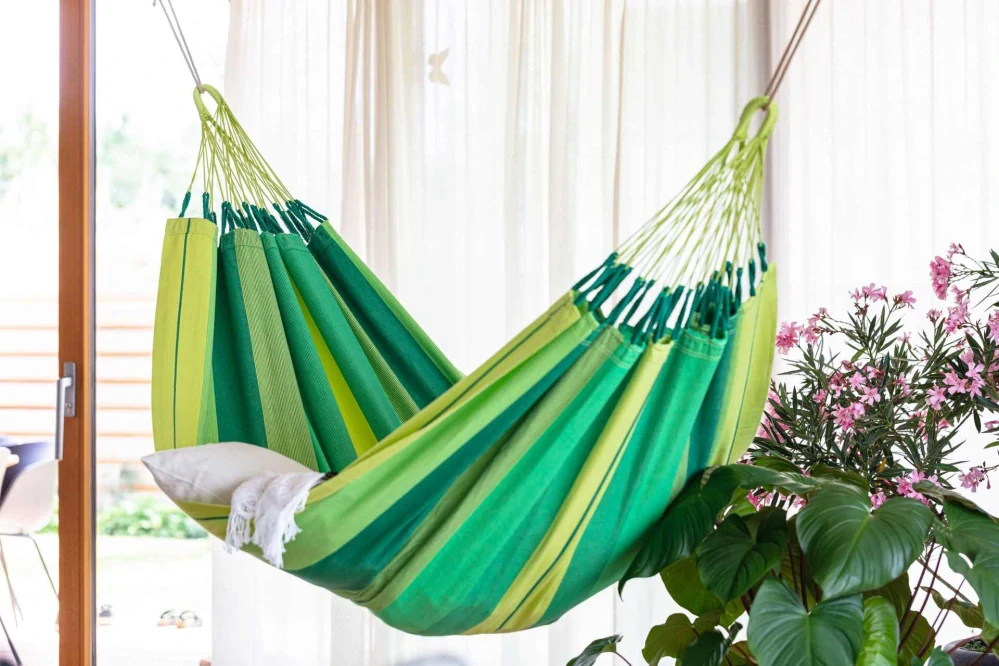 Houpací síť - La Siesta Modesta Single Stripes Jungle
