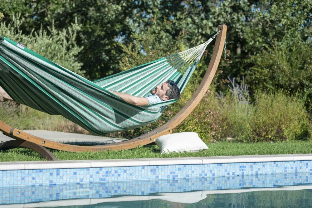 Houpací síť - La Siesta Modesta Double Pattern Agave