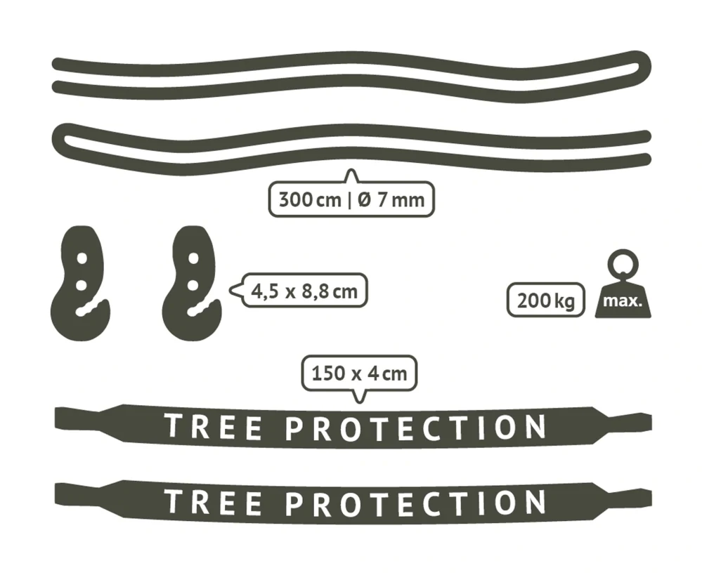 Uchycení houpací sítě - La Siesta TreeMount