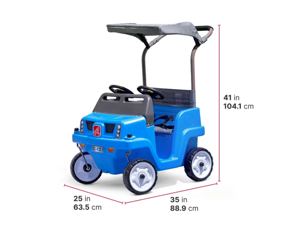 STEP2 Auto SUV pro 2 děti - modré