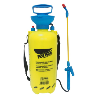 REFLEX postřikovač plastový, tlakový, přes rameno, 8l