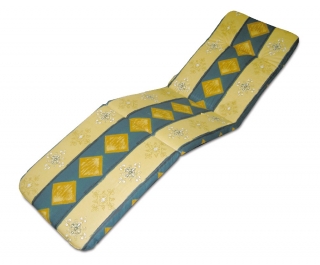 V-garden Polstr/podsedák k lehátku Black - AL Zelený V-garden