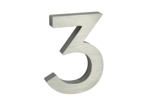 Richter domovní číslo 3D - Stříbrné 3