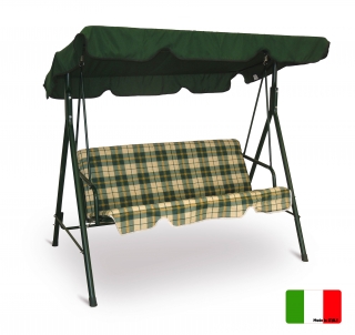 IPA luxusní zahradní houpačka s čalouněním V-garden