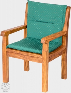 Polstr KARLAS Pietro - křeslo zelená Fakopa