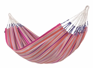 Houpací síť - La Siesta Modesta Double Pattern Flamingo