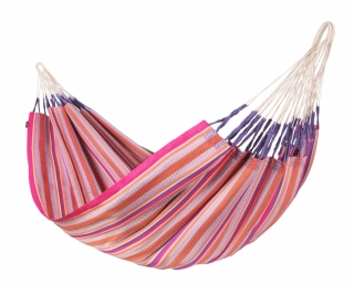Houpací síť - La Siesta Modesta Kingsize Pattern Flamingo